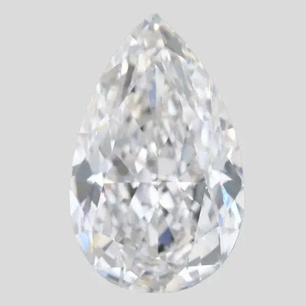10.06 Carat Pear Shaped Lab Grown Diamond CVD E VS1