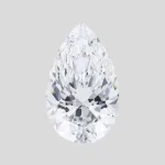 2.03 Carat Pear Shape Lab grown Diamond CVD F VS1