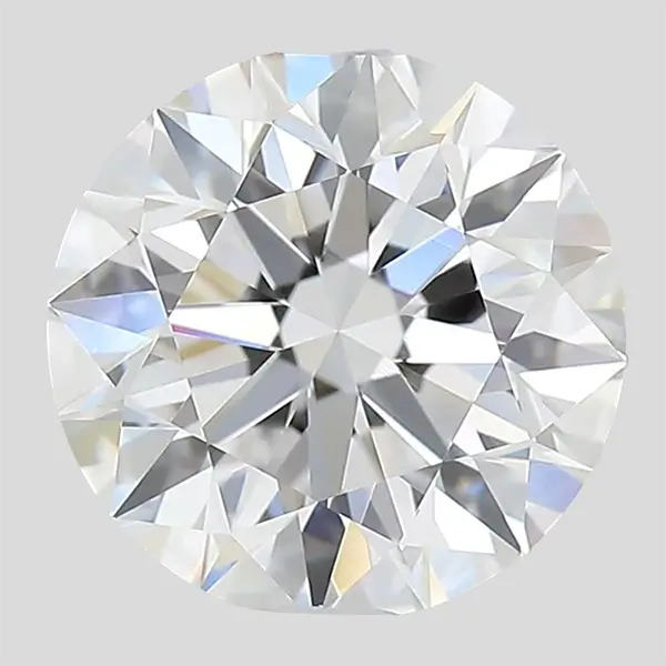 3.03 Carat Round Lab Grown Diamond CVD D VVS1
