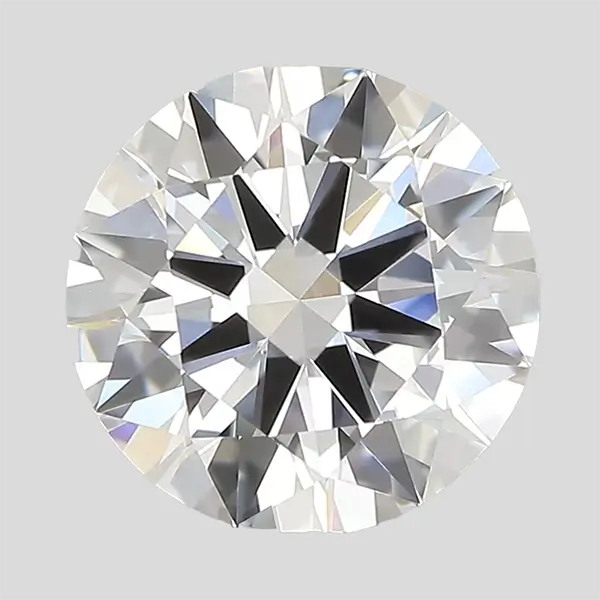 3.06 Carat White Brilliant Round Cut CVD VVS1