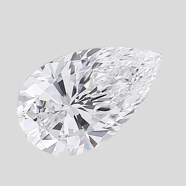 3.40 Carat Lab grown Diamond Pear CVD E VS1