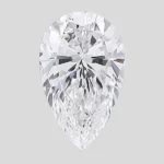 4.02 Carat Lab Grown Pear Diamond CVD D VS2