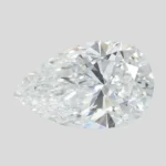 5.02 Carat Lab Grown Pear Diamond CVD D VVS2