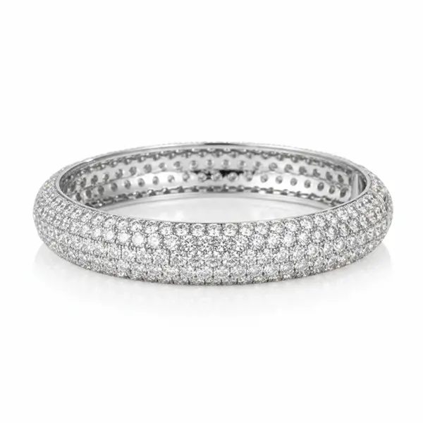 Full Pave Lab Grown Diamond Bracelet 4