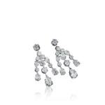 Pear Round Cut Lab Grown Diamond Earring 2