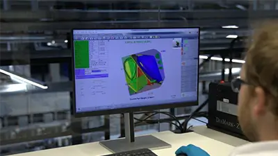 lab diamond structure inspection for cutting