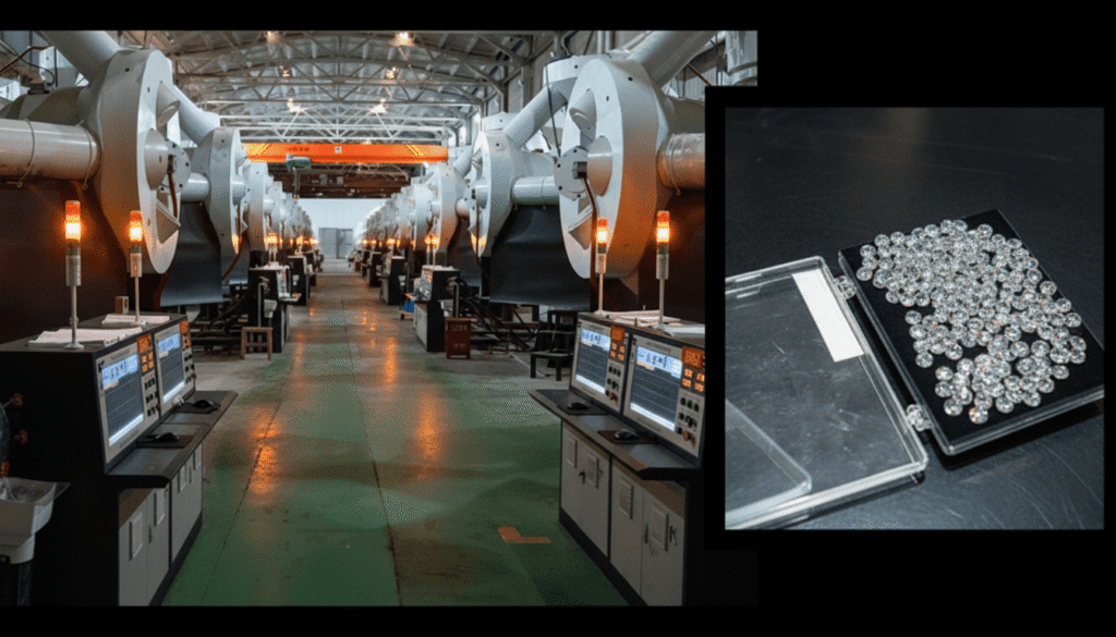 rough lab diamond manufacturing