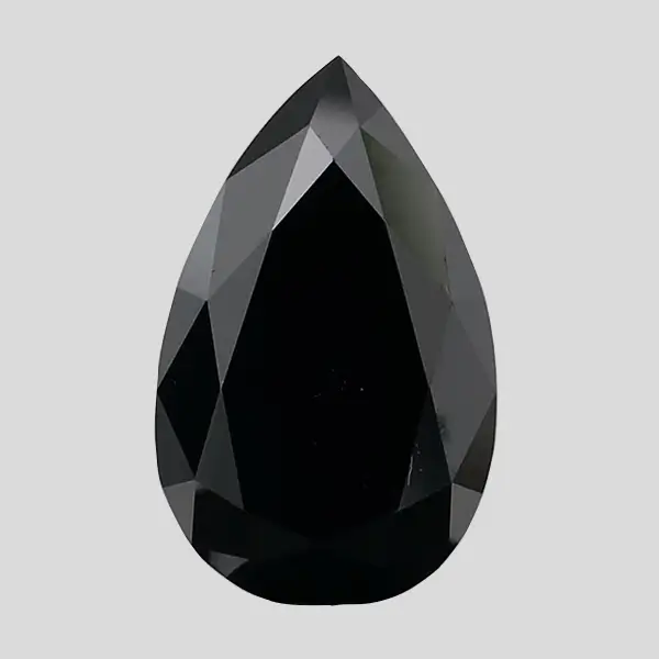 black lab created diamond pear