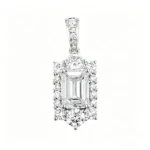 lab diamond dangling pendant 1