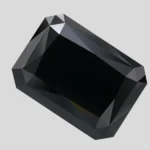 lab grown black diamond radiant