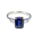 lab grown diamond and sapphire eternity ring 1