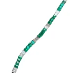lab grown emerald tennis bracelet 2