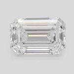 1 carat lab grown emerald cut diamond