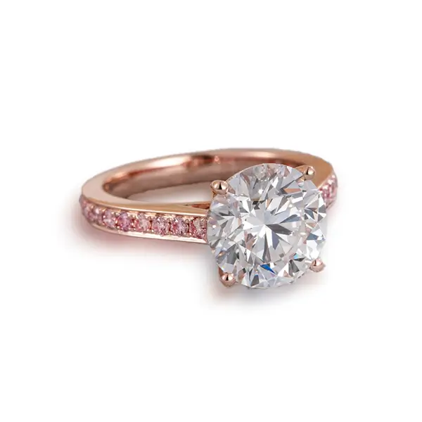 4 carat lab grown diamond ring-2 4 carat lab grown diamond ring-2