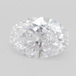6 carat oval lab grown diamond