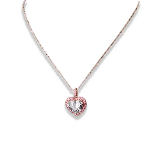 Lab Grown Diamond Heart Pendant 3 Lab Grown Diamond Heart Pendant 3