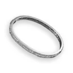 lab diamond bangle bracelet-2