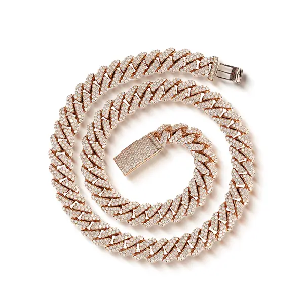 lab grown diamond cuban chain 1 lab grown diamond cuban chain 1
