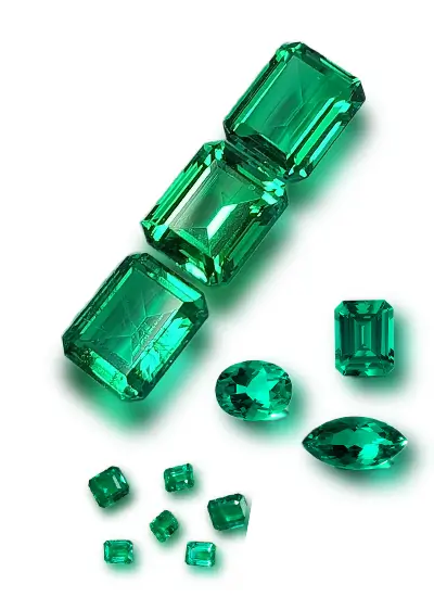lab grown emeralds