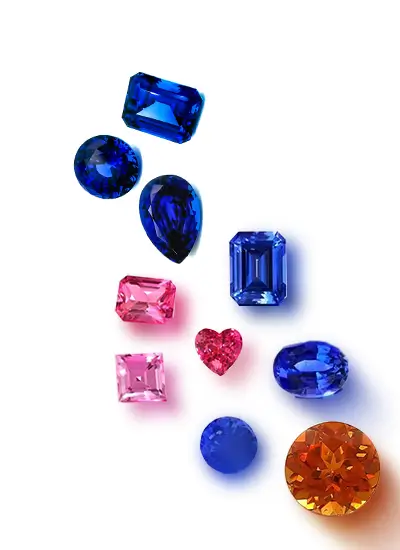 lab grown sapphires
