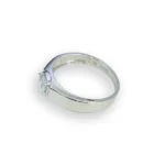 mens gold ring with lab diamonds-3