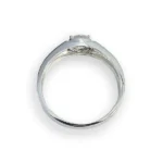 mens gold ring with lab diamonds-4
