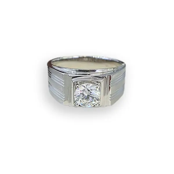 mens wide band rings groove 18k 4 mens wide band rings groove 18k 4