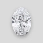 oval cut lab grown diamond 7ct