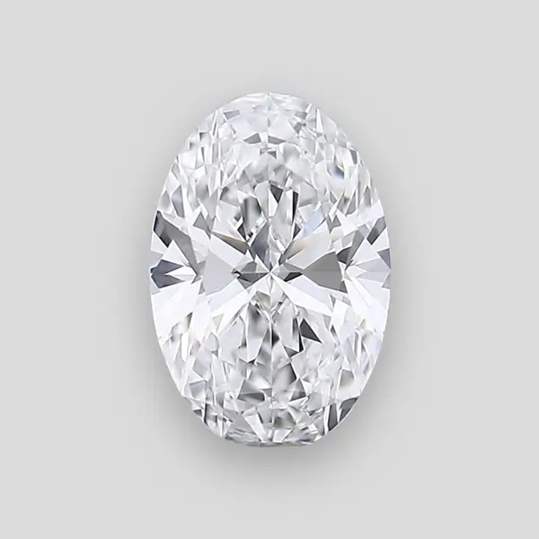 oval cut lab grown diamond 7ct