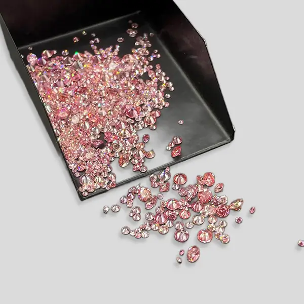 Pink Lab Grown Diamond Melee 2 Pink Lab Grown Diamond Melee 2