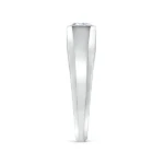 2.5 carat emerald cut diamond ring lab grown 3