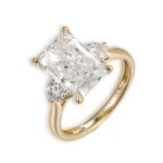 5ct lab grown diamond ring radiant 1