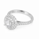 Round Cut Lab Diamond Engagement Ring 3