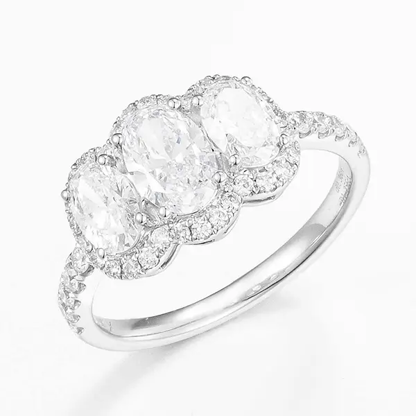 three stone lab grown diamond engagement ring 1 three stone lab grown diamond engagement ring 1