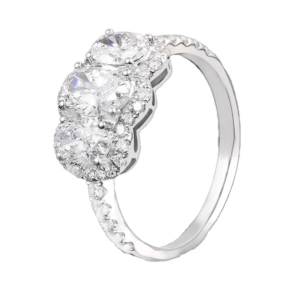 three stone lab grown diamond engagement ring 2 three stone lab grown diamond engagement ring 2