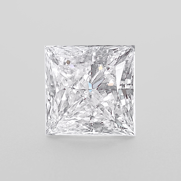 1.5 Carat Princess Cut Lab Grown Diamond E VS1