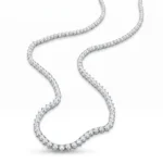 14K Lab Diamond Tennis Necklace_ Round 6