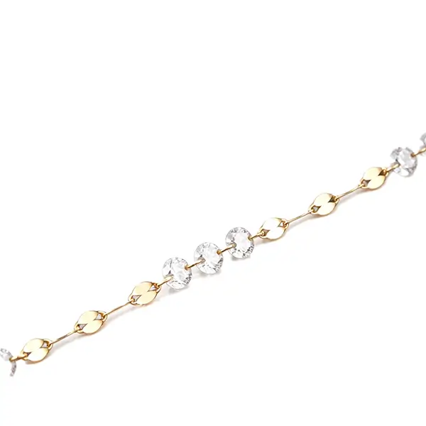 18k gold sequin bracelet 3 18k gold sequin bracelet 3