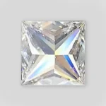 2 Carat Lab Grown Diamond Princess Cut F VVS2 2