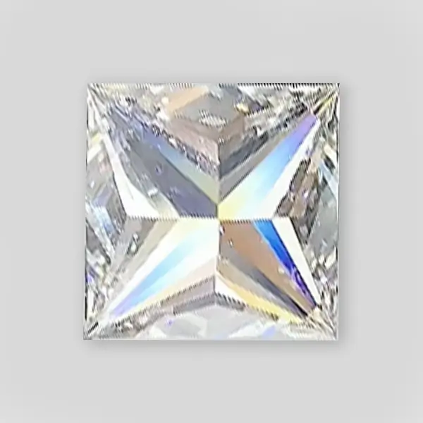 2 Carat Lab Grown Diamond Princess Cut F VVS2 2 2 Carat Lab Grown Diamond Princess Cut F VVS2 2