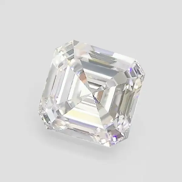 Asscher Cut Diamond Lab Grown 2.98ct E VVS2 1