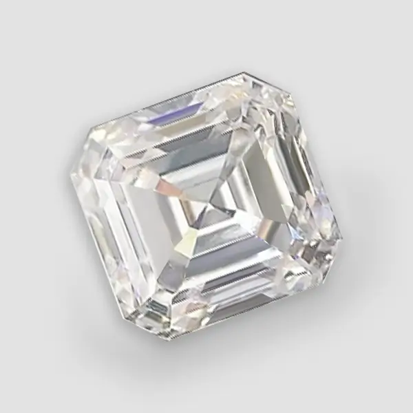 Asscher Lab Diamond 2.44ct F VVS2 1