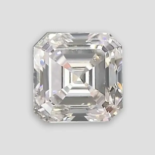 Asscher Lab Grown Diamond 2.06ct F VVS2 CVD 1