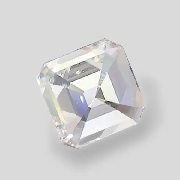 Lab Created Asscher Cut Diamond 2.09ct E VVS2 2 Lab Created Asscher Cut Diamond 2.09ct E VVS2 2