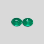Lab Grown Emerald Oval Cabochon Wholesale 3