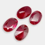 Lab Grown Ruby Oval Cut Wholesale 1