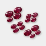 Lab Grown Ruby Oval Cut Wholesale 2