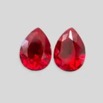 Ruby Lab Grown Pear 3.24ct 68mm 1