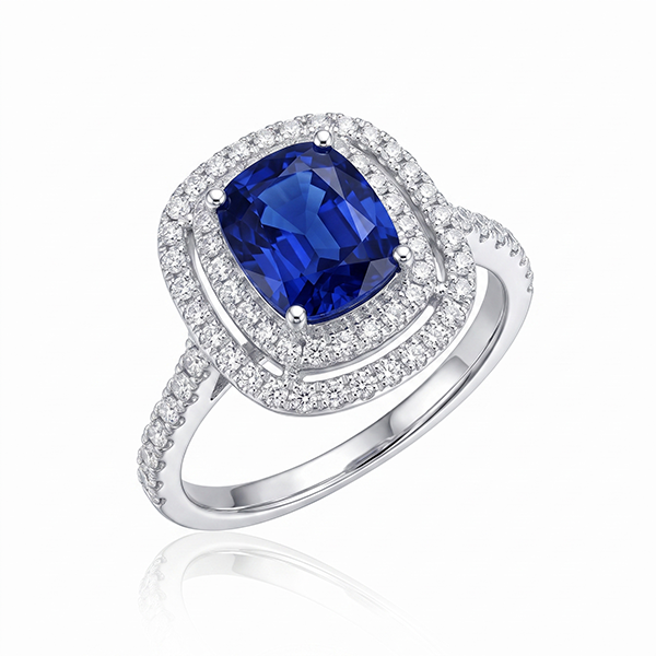 Square Cushion Cut Double Halo Engagement Rings 3 Square Cushion Cut Double Halo Engagement Rings 3