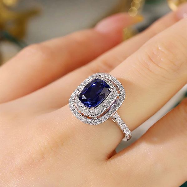 Square Cushion Cut Double Halo Engagement Rings 4 Square Cushion Cut Double Halo Engagement Rings 4
